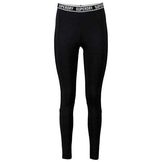 SUPERDRY Train Branded Elastic Leggings