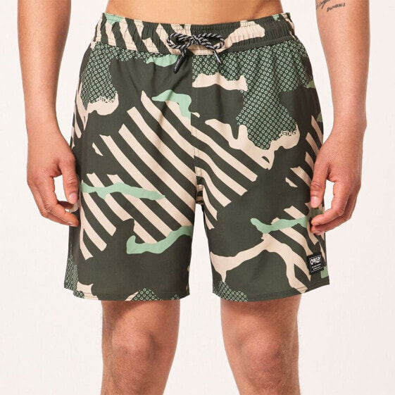 OAKLEY APPAREL Grip Camo RC 18´´ Swimming Shorts