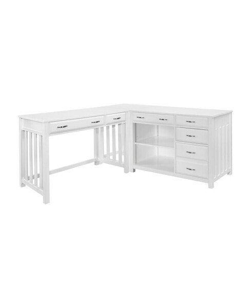 Traine 3-Piece Corner Desk