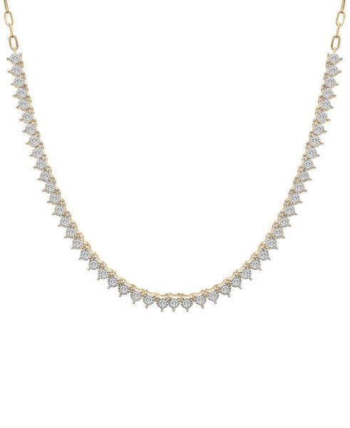 Diamond 16" Collar Necklace (1 ct. t.w.), Created for Macy's