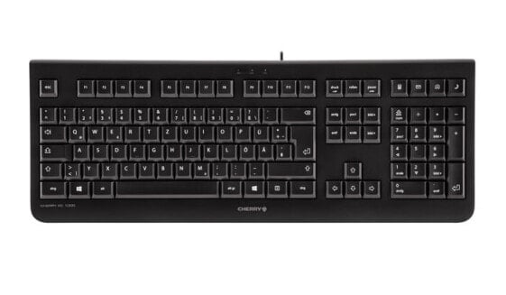 Cherry KC 1000 - Keyboard - Laser - QWERTZ - Black