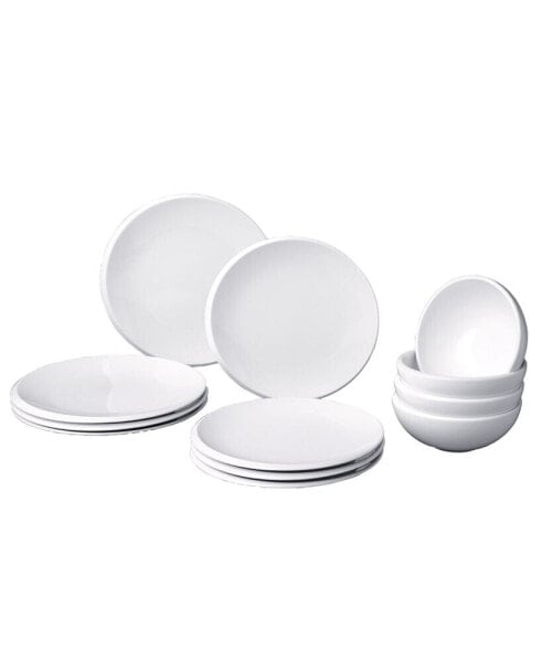 New Moon 12 Piece Dinnerware Set, Service For 4