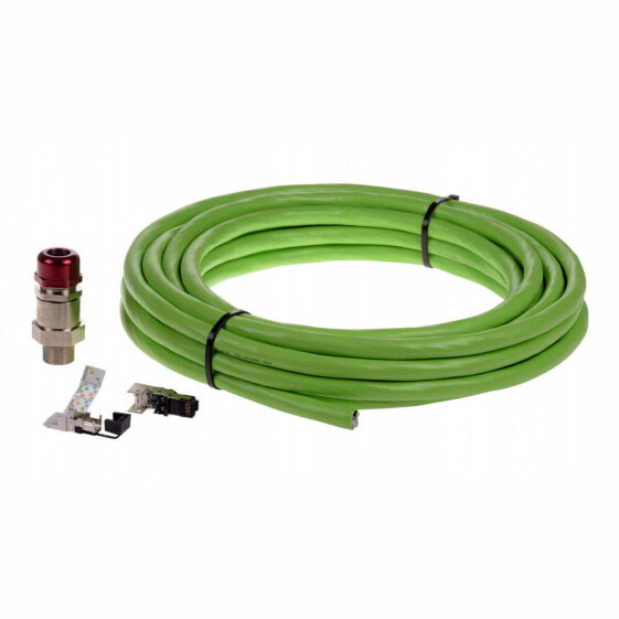 Жесткий сетевой кабель UTP кат. 6 Axis 01543-001 Зеленый 10 m