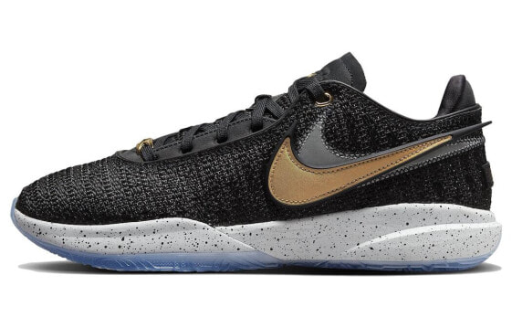 Баскетбольные кроссовки Nike LeBron 20 "Black Gold" DJ5423-003