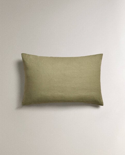 (140 gxm²) xxl linen cushion cover