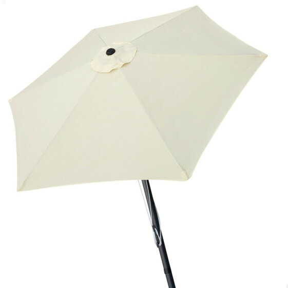 Пляжный зонт Aktive 300 x 248,5 x 300 cm Сталь Алюминий Кремовый Ø 300 cm