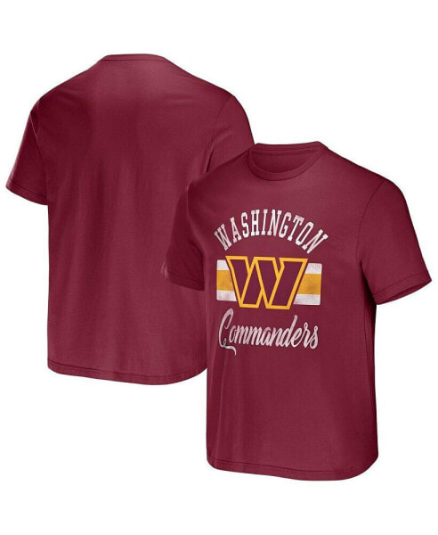 Men's NFL x Darius Rucker Collection by Burgundy Washington Commanders T-shirt