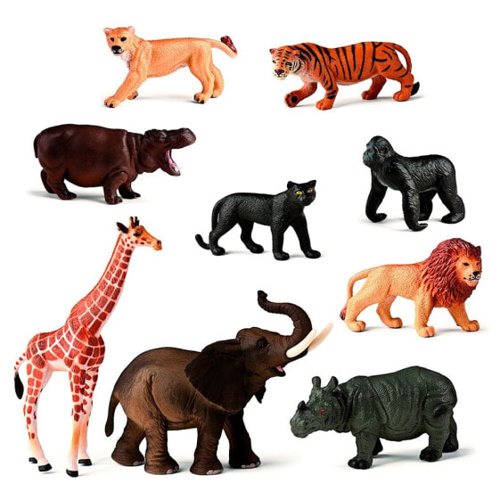 Фигурка Miniland Animal Figures Jungle 9 Units (Джунгли)