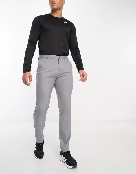 adidas Golf Ultimate 365 tapered trousers in grey