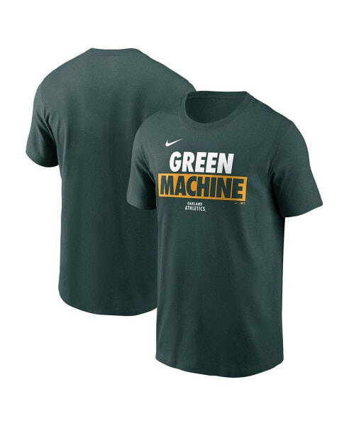 Men's Green Oakland Athletics Rally Rule T-shirt