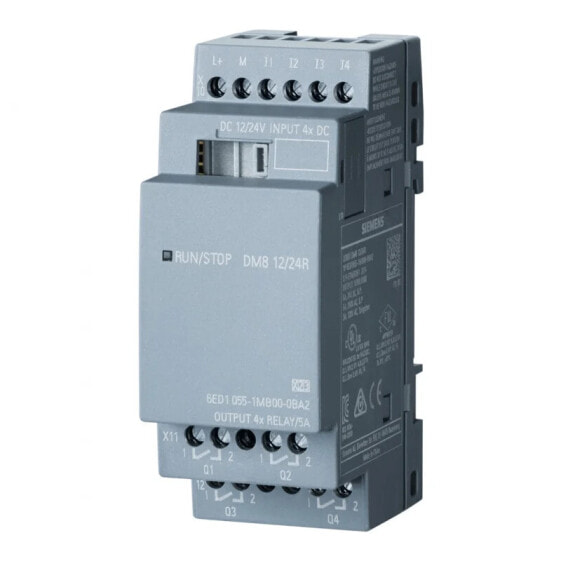 Электрический модуль ввода/вывода LOGO! 8 DM8 12/24R - Siemens 6ED1055-1MB00-0BA2