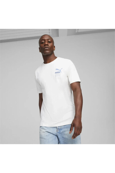 Brand Love Graphic Erkek Beyaz T-shirt