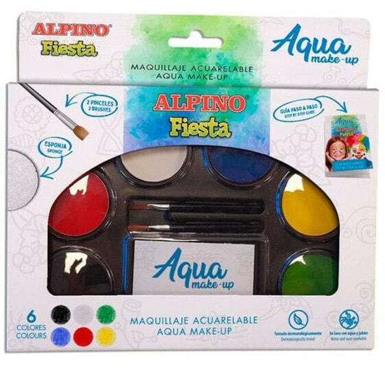 Детский макияж Alpino Fiesta Aqua Акварель