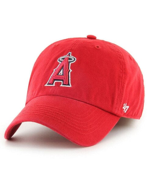 Men's Red Los Angeles Angels Franchise Logo Fitted Hat