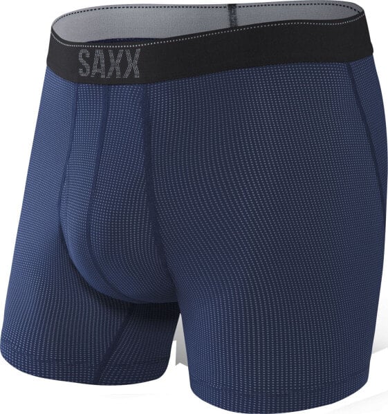 SAXX QUEST BOXER BRIEF FLY MIDNIGHT BLUE II M