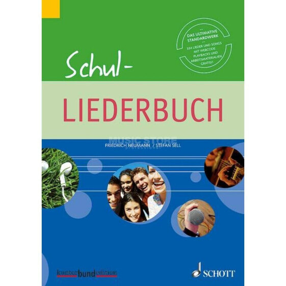 Schott Music Schul-Liederbuch Neumann/Sell, 345 Lieder, PVG