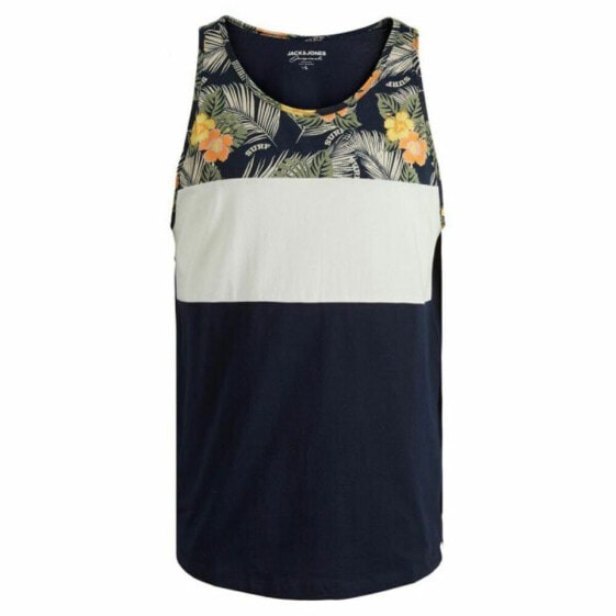 Детский Футболка с коротким рукавом JORVENICE BLOCK TANK TOP Jack & Jones 12210056 Морской