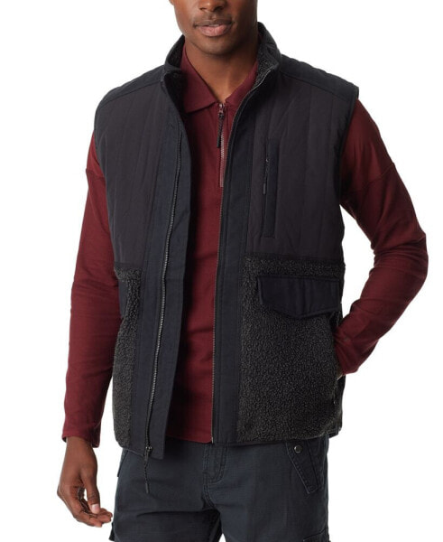 Men's Mixed Media Vest