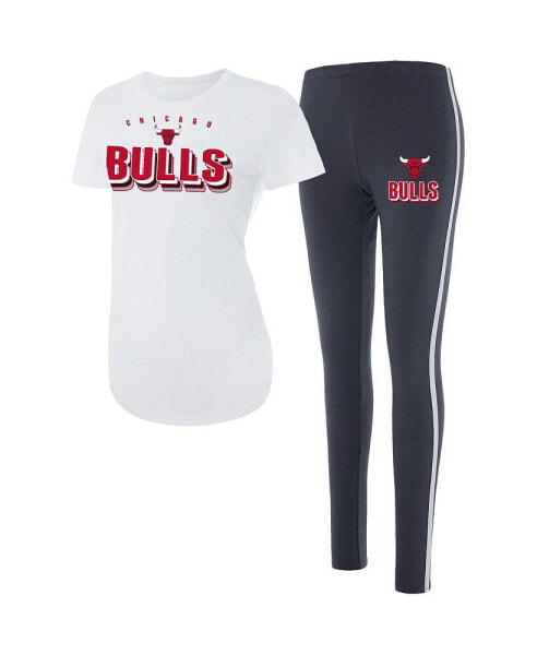 Пижама женская Concepts Sport Chicago Bulls белая, серая Sonata