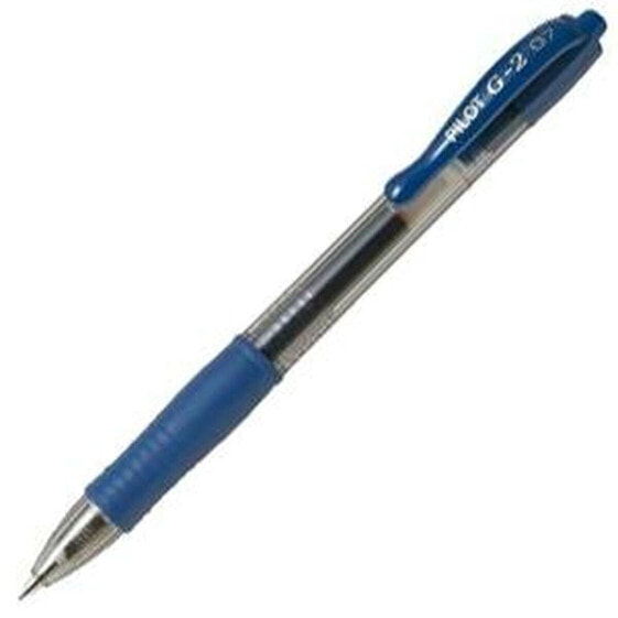 Гелевая ручка Pilot BL-G2-7 Синий 12 штук
