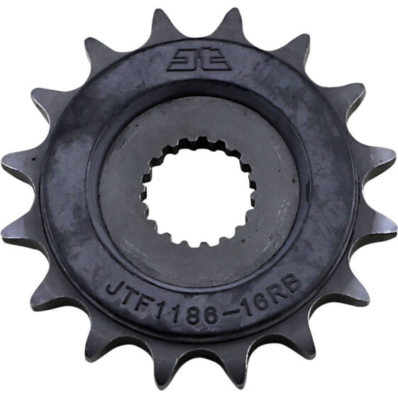 Звезда переднего сопла JT SPROCKETS 525 RU JTF1186.16RB Steel&Rubber для велосипеда