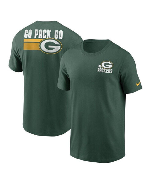 Men's Green Green Bay Packers Blitz Essential T-shirt