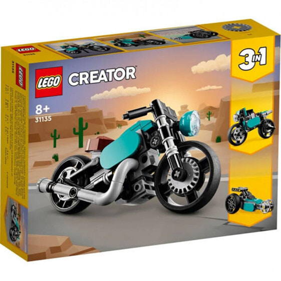 LEGO Classical Motorcycle Construction Game