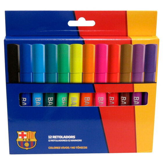 Фломастеры FC Barcelona Water Color Pens 12 шт.
