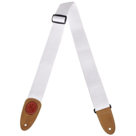 Levys Classic Cotton Strap 2" WHT