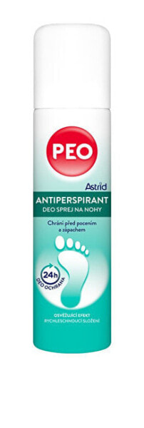 Antiperspirant deo foot spray PEO 150 ml