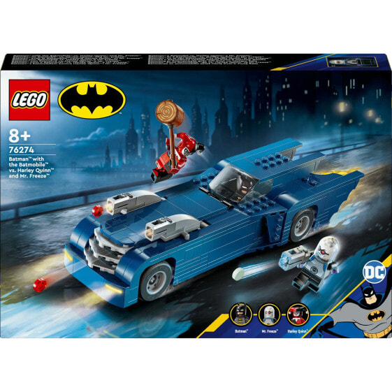 LEGO® DC Batman im Batmobil vs. Harley