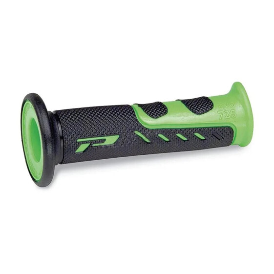 Мото грипсы Progrip Strada 725-OE-198 Green/Black Double Density