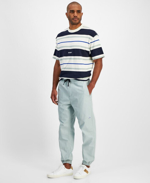 HUGO by Men's Tapered Fit Drawstring Track Pants