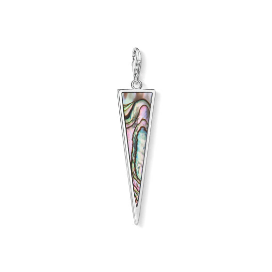 Thomas Sabo Charm-Anhänger Dreieck Abalone Perlmutt türkis Y0026-509-7