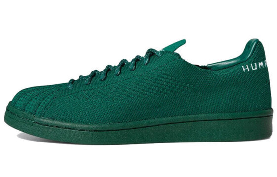 Кроссовки женские adidas originals Superstar Primeknit Pharrell 低帮 зеленые