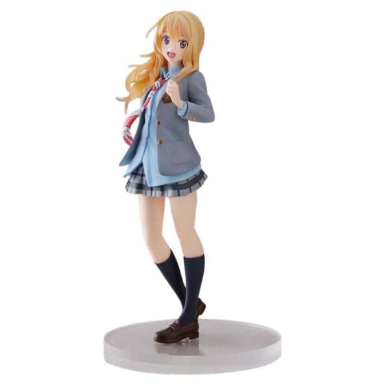 TAITO PRIZE Shigatsu Wa Kimi No Uso Coreful Pvc Statue Kaori Miyazono School Uniform Ver Figure