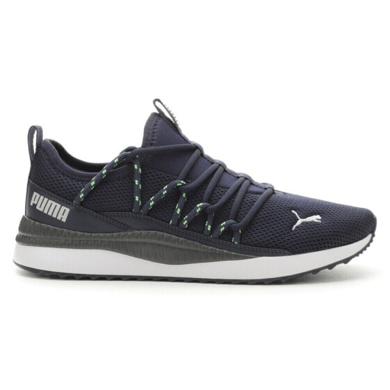 Puma Pacer Web Lace Up Mens Blue Sneakers Casual Shoes 38681804