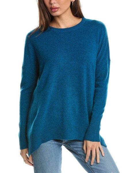 Forte Cashmere Easy Crew Cashmere Pullover Women's