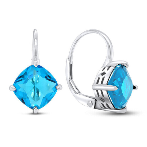 Серьги Brilio Silver Blue Zirconica