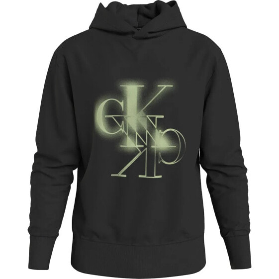 CALVIN KLEIN JEANS Mirrored Logo hoodie