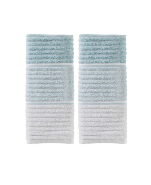 Planet Ombre 2 Piece Hand Towel Set