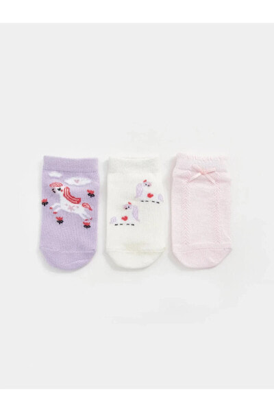 Носки для малышей LC WAIKIKI с принтом 3 пары