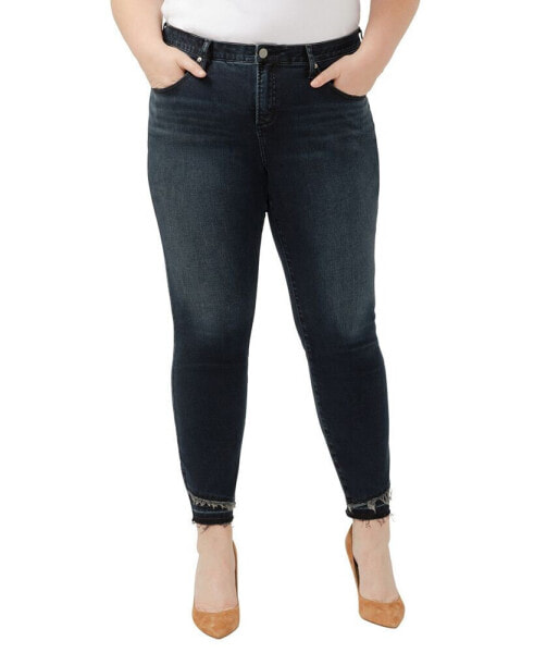 Plus Size Cecilia Mid Rise Skinny Jeans