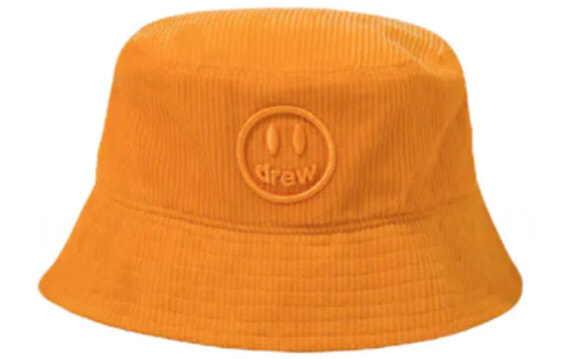 Шляпа Drew House из вельвета с маскотом - оранжевая