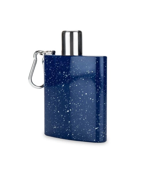 Enamel Carabiner Flask