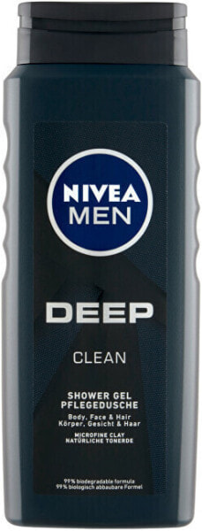 Гель для душа мужской Nivea Deep 500 мл