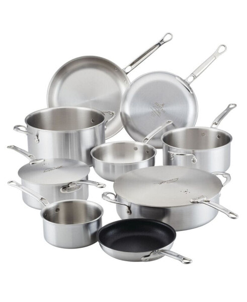 Thomas Keller Insignia Commercial Clad Stainless Steel 11-Piece Set