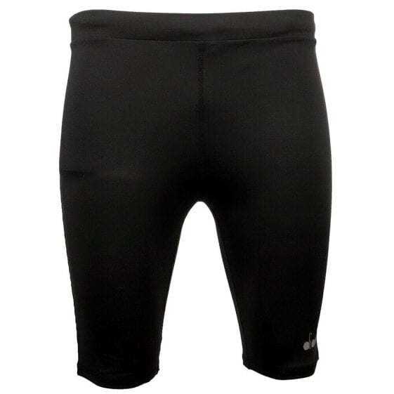 Diadora Running Bike Shorts Mens Black Casual Athletic Bottoms 176132-80013