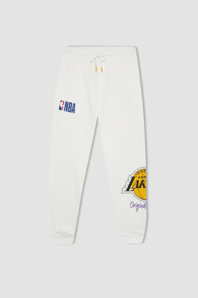 Fit Nba Los Angeles Lakers Standart Fit Jogger