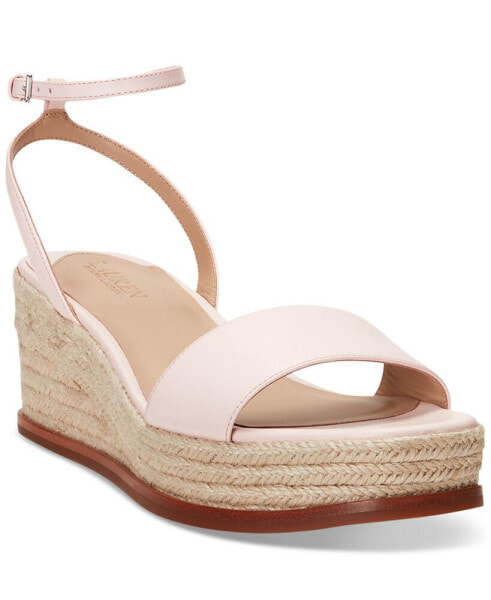 Сандалии женские Ralph Lauren Leona Espadrille Platform Wedge